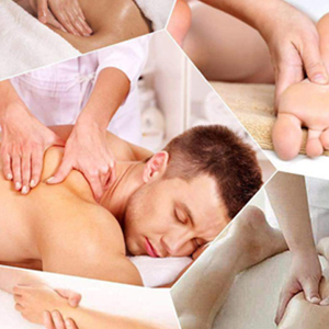 Luxury combo massage with hot stones and aromatic oils